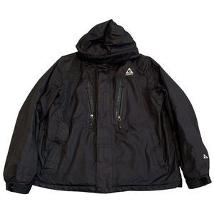 Gerry Men's L Black Hooded Ski/Snowboard Jacket